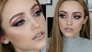 Mauve Cat Eye  Makeup Tutorial [upl. by Annaerdna529]