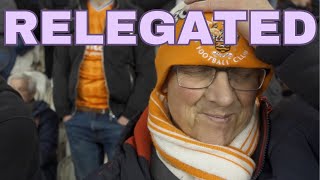 BLACKPOOL 23 MILLWALL  MAGNIFICENT BLACKPOOL FANS suffer THE PAIN of RELEGATION [upl. by Lindi]