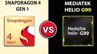 🔥 Snapdragon 4 Gen 1 Vs Helio G99  🤔Which Is Better  ⚡ Snapdragon 4 Gen 1 Vs Mediatek Helio G99 [upl. by Santana]