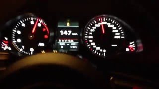 Audi A5 18 tfsi multitronic 170 0170kmh acceleration [upl. by Naerb]