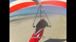 Hanggliding Soaring Maasvlakte 2 Rotterdam on June 23th [upl. by Einnoj900]