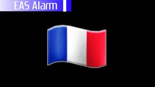 France EAS Alarm 1906 MOCK [upl. by Aernda]