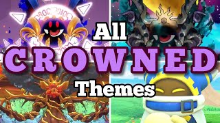 Kirby  All CROWNED Themes V2 [upl. by Nnyltiak]