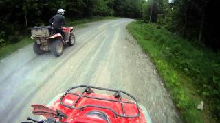 Wild ATV Riding in Jackman Maine [upl. by Coffey620]