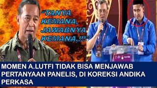 DUUUUHFOKUS PADA CATATAN AHMAD LUTFI TIDAK JAWAB PERTANYAAN PANELIS debat jateng pdip [upl. by Ynnot]