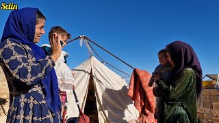 Parvaneh and Celines bitter farewell to Zahras family along with helping nomadic people [upl. by Arsi]