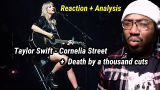 Taylor Swift  Cornelia Street  Death by a thousand cuts Live From City Of Lover Paris REACTION [upl. by Uhej]