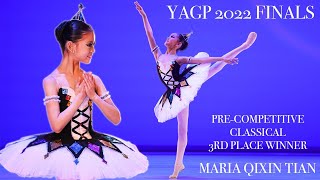 BALLET  YAGP 2022 Final Bronze Medalist  Maria Qixin Tian  Age 11  Harlequinade [upl. by Pasco]