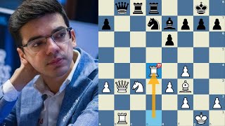 Anish blundered in 21 Moves VS Magnus 🤯️ [upl. by Castorina963]