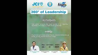 360° of Leadership 22 nd September  JCI VIJAYAWADA IMPACT [upl. by Otrebron847]