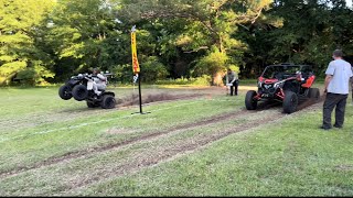 300HP Can am X3 Drag Racing  ATV Dirt Drag Race [upl. by Odlanir]