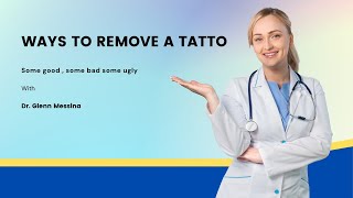 How To Remove Your Tattoo From Saline To Laser Tattoo Removal [upl. by Avery]