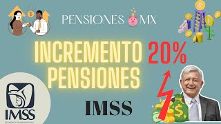 INCREMENTO a las pensiónes IMSS en 2024 [upl. by Athalla]