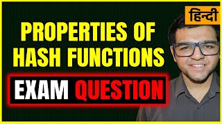 Properties of Hash Functions 🔥 [upl. by Eatnuahc]