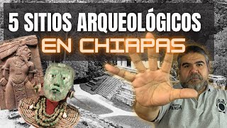 5 SITIOS ARQUEOLOGICOS EN CHIAPAS CON EL PROFESOR PANDA [upl. by Hennebery363]