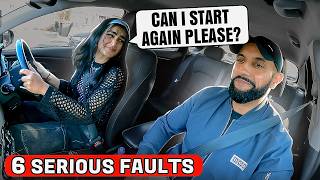 FAILED IN 2 MINUTES The WORST Start to a Driving Test [upl. by Eidson]