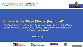 Fixed and random effects models  panel data Stata  video 1 [upl. by Zebulen457]