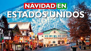 25 Mejores Lugares para la NAVIDAD en los Estados Unidos [upl. by Adnirak]