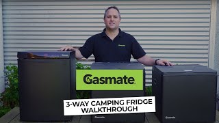 3way Camping Fridge walkthrough  Gasmate NZ [upl. by Idnac]