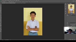 TUTORIAL MENGGANTI BACKGROUND FOTO DI ADOBE PHOTOSHOP [upl. by Chas]