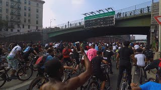 This Is What Happens When Hundreds of Bicycle Riders Block Traffic [upl. by Acirem973]