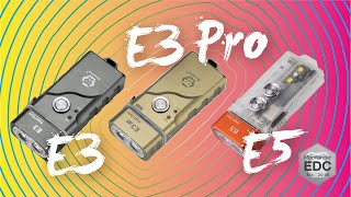 Rovyvon E3 E3 Pro E5 EDC Flashlights [upl. by Blas]