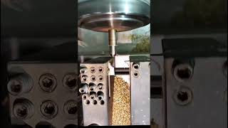 Hardware parts processing Turnmilling product machine cnclathe [upl. by Ennovihs]