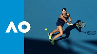 Belinda Bencic v Katerina Siniakova match highlights 1R  Australian Open 2019 [upl. by Nodnas320]