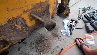 1976 Mustang Skid steer wheel bearing replacement [upl. by Anohr]