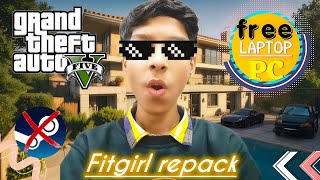 GTA V Fitgirl repack for PC and LAPTOP  💯 Working Free [upl. by Yrollam793]