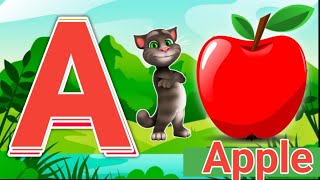 A for apple  अ से अनार  abcd  phonics song  a for apple b for ball c for cat  abcd song  abcde [upl. by Airak]