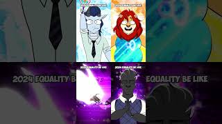 2024 EQUALITY COMPLETE EDITION  Rocky Rakoon Animation Meme Shorts tiktok viral funny trending [upl. by Louanne439]