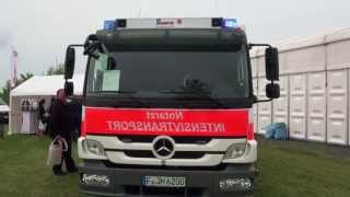 Rettmobil 2013 Intensivtransportwagen Johanniter Unfallhilfe Frankfurt am Main [upl. by Amimej]