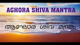 AGHORA SHIVA MANTRA [upl. by Beattie]