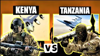 KENYA VS TANZANIA MILITARY COMPARISON 2023 [upl. by Geof]