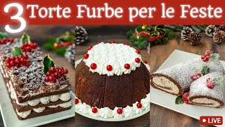 TORTE FURBE PER LE FESTE 3 Idee Facili in Diretta  Fatto in Casa da Benedetta [upl. by Engdahl]