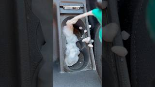 Tag two guys who need to clean their Cup Holder ASMR 💭🥤 asmr foam foryou fyp detailing [upl. by Arraet]