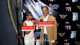 Raghurama Shetty Takes Over the Family Man Premiere Like a Boss 🎭🔥 [upl. by Mokas]