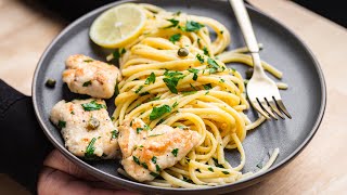 Chicken Piccata  A Classic Made Way Better [upl. by Karylin540]