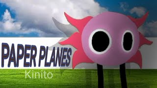 Paper Planes meme animation  Kinitopet [upl. by Aznerol]