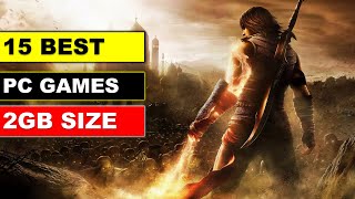 15 Best PC Games Under 2GB  Highly Compressed   Best Action Adventure Games For Low End PC [upl. by Danete]