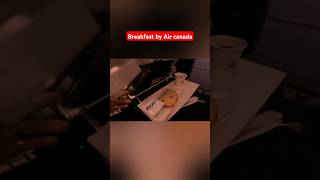 Breakfast you get in Air Canada travel breakfast [upl. by Cacka334]