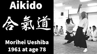 1961 Aikido video of OSensei aikido aikikai aikidocenterla [upl. by Charmain296]