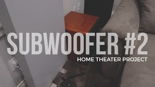 Home Theater Project 2nd Subwoofer amp Audyssey Set up [upl. by Naitirb]