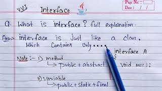 Interface in Java  Learn Coding [upl. by Akinorev479]