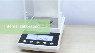 How to use the US Solid 01mg Autocalibration Analytical Balance [upl. by Rochell]