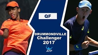 Felix Auger Aliassime vs Alex De Minaur  DRUMMONDVILLE 2017 [upl. by Lohman]