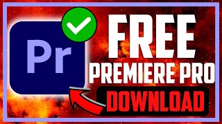 How to Download Adobe Premiere Pro for FREE on PC amp MAC in 2024 Updated Way [upl. by Swinton]