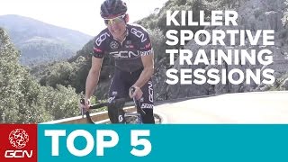 5 Killer Sportive Training Sessions  GCNs Cycling Tips [upl. by Ethben]