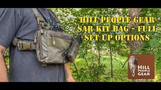 HILL PEOPLE GEAR  SAR KIT BAG  FULL  set up options [upl. by Enitsuj234]